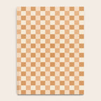 Checkered Multicolor Pattern XXIV Orange Notebook Gallery Image 4