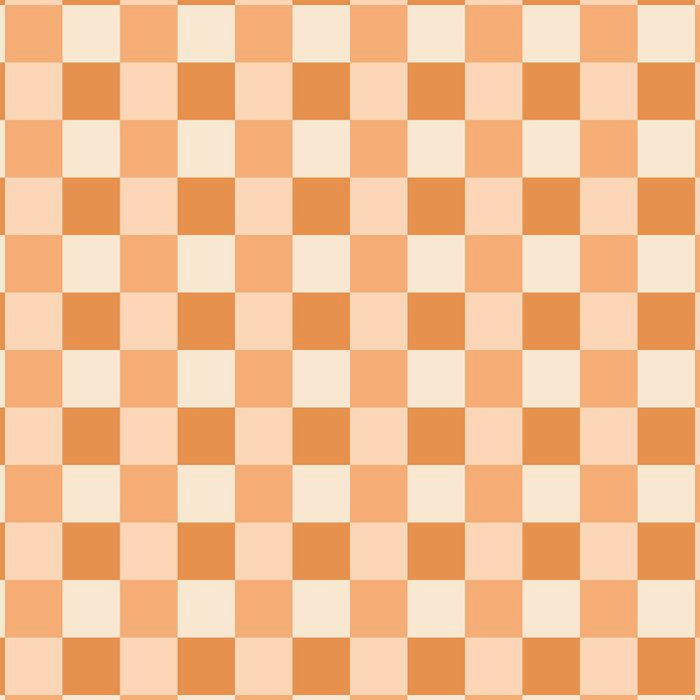 Checkered Multicolor Pattern XXIV Orange Coffee Mug Gallery Image 2