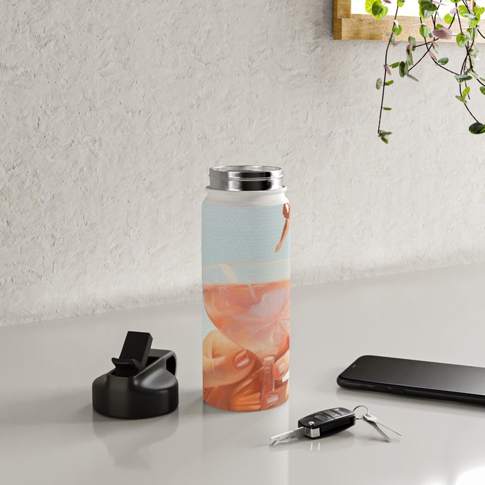 Sip And Dive - Cocktail Collage Water Bottle Gallery Image 4