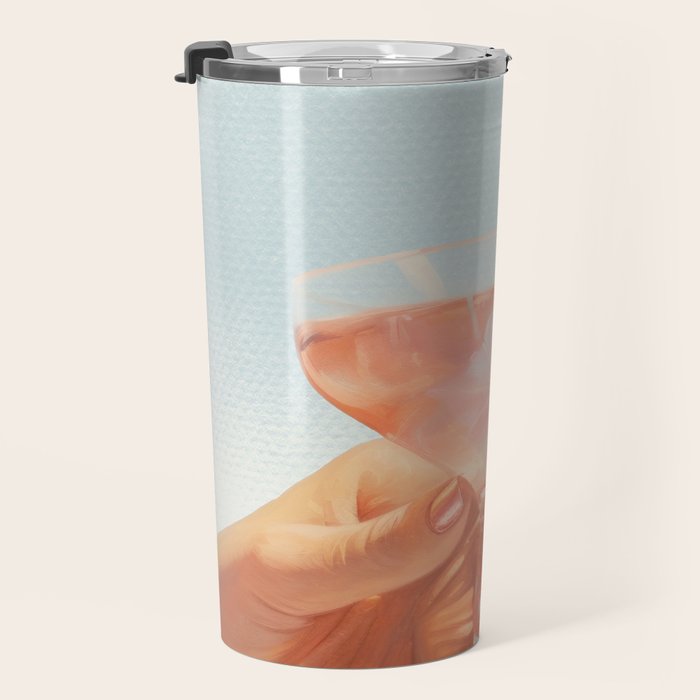 Sip And Dive - Cocktail Collage Travel Mug Gallery Image 3