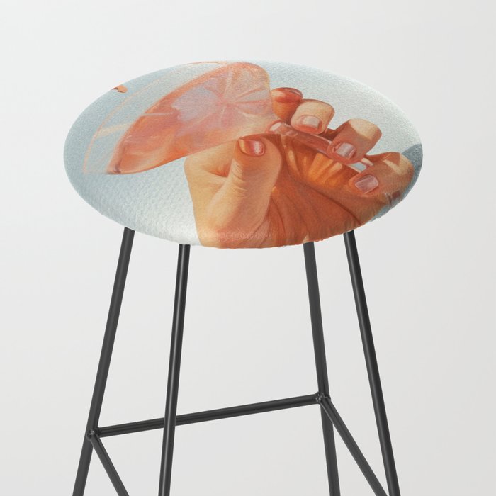 Sip And Dive - Cocktail Collage Stool Gallery Image 2
