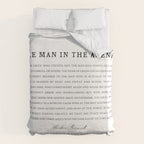 Man In The Arena, Theodore Roosevelt, Framed Art Duvet Cover Gallery Image 6
