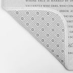 Man In The Arena, Theodore Roosevelt, Framed Art Bath Mat Gallery Image 2