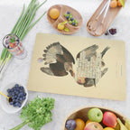 Bird Divinations: Caracara Eagle (about: almanacofbirds.org) Cutting Board Gallery Image 2