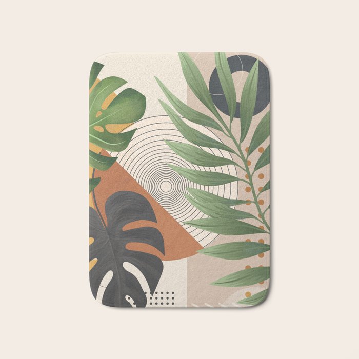 Nature Geometry XV Bath Mat Gallery Image 1