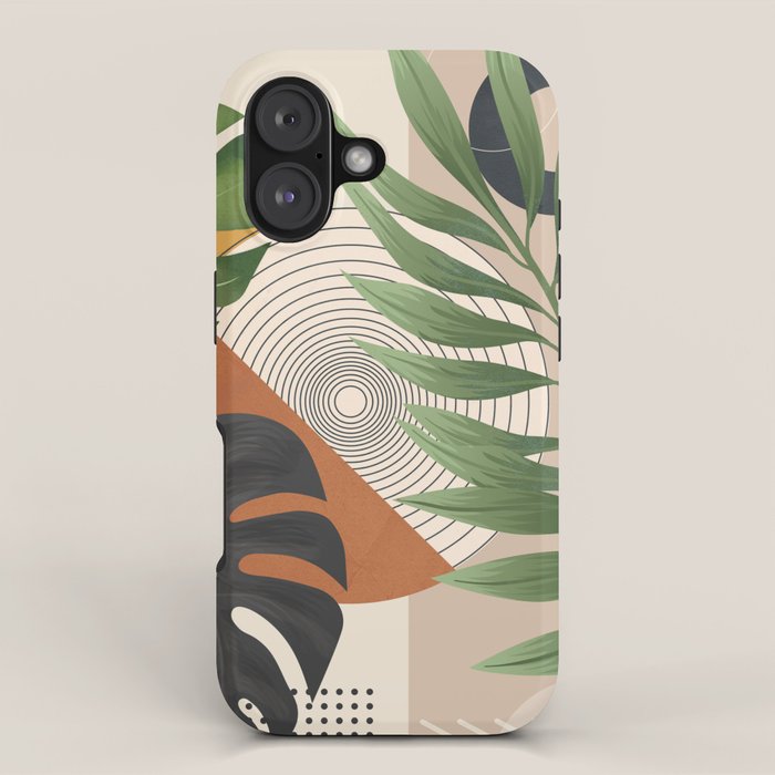 Nature Geometry XV iPhone Case Gallery Image 1