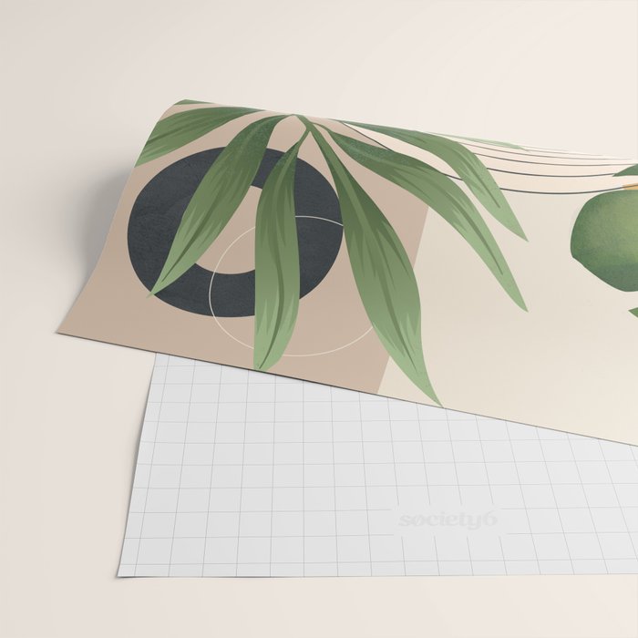Nature Geometry XV Wrapping Paper Gallery Image 2