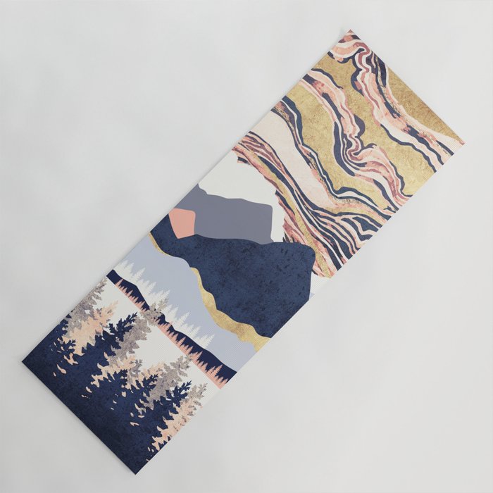 Winter's Sky Yoga Mat Gallery Image 1