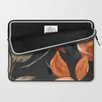 Abstract Art Tropical Leaves 161 Laptop Sleeve Gallery Image 2