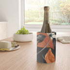 Abstract Art Tropical Leaves 161 Wine Chiller Gallery Image 4