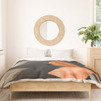 Abstract Art Tropical Leaves 161 Duvet Cover Gallery Image 3