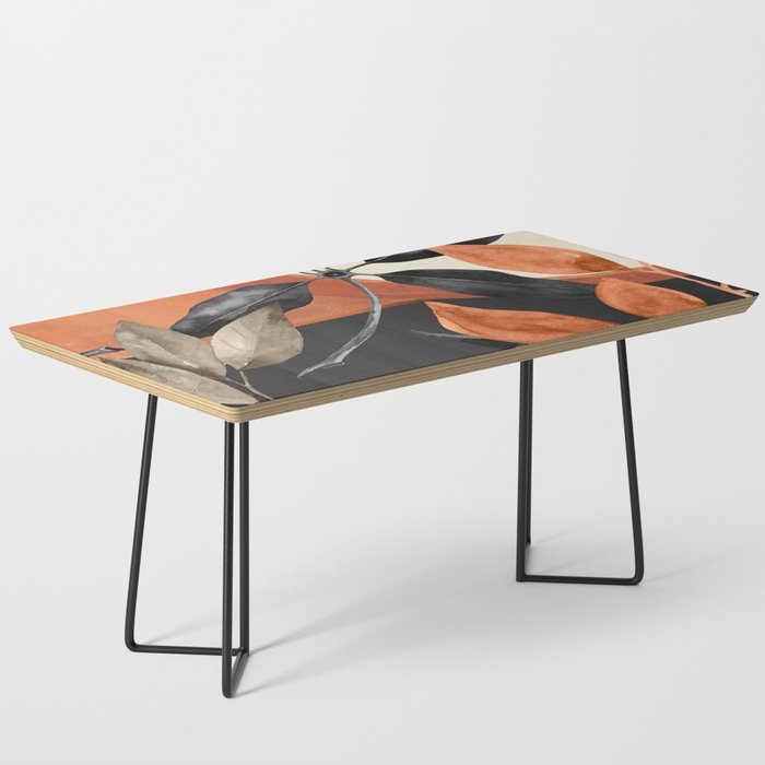 Abstract Art Tropical Leaves 161 Coffee Table Gallery Image 1