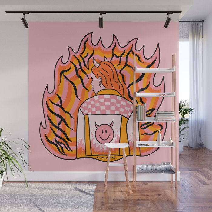 Why The Hell Not Wall Mural Gallery Image 1