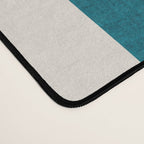 Dark Teal Black Lines Modern Artwork Desk Mat Gallery Image 4
