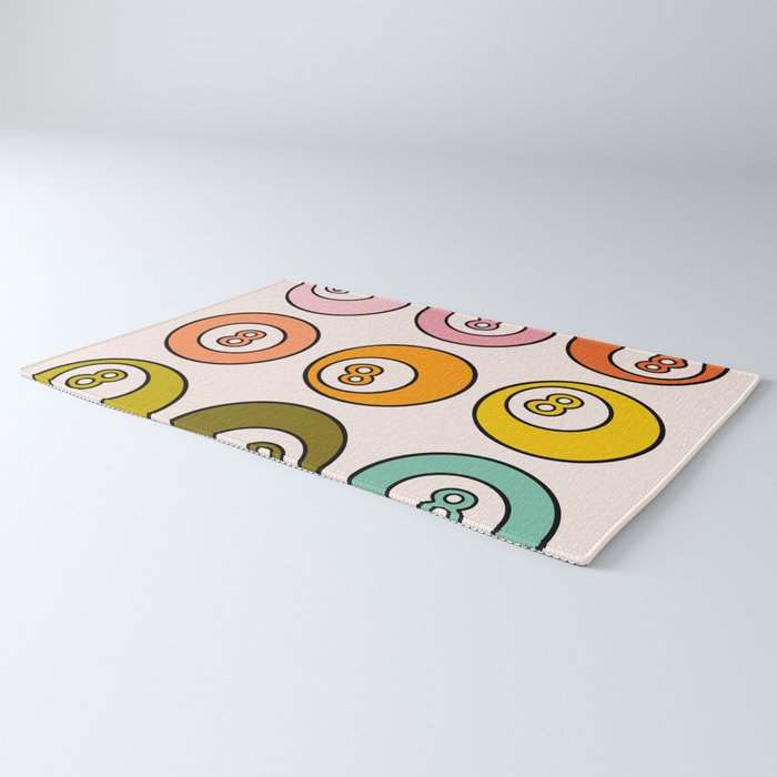 Rainbow Eight Ball Rug Gallery Image 3