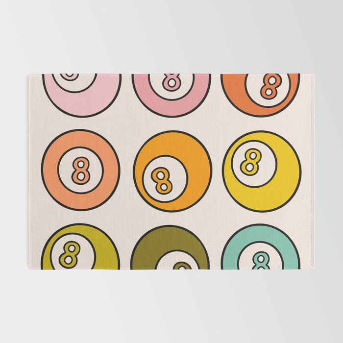 Rainbow Eight Ball Rug Gallery Image 2