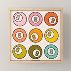 Rainbow Eight Ball Mini Art Print Gallery Image 1