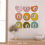 Rainbow Eight Ball Wall Tapestry Gallery Image 2