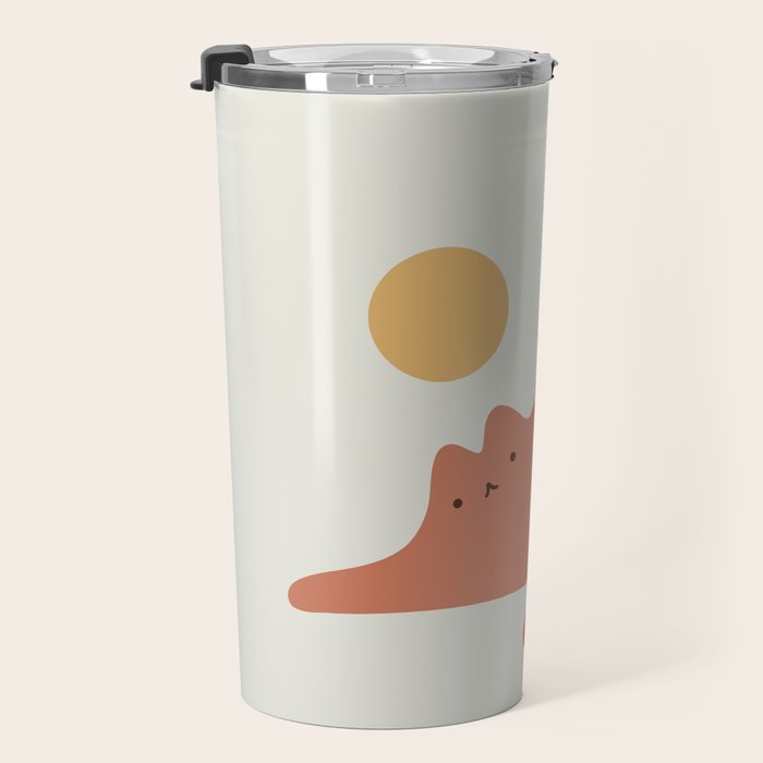 Cat Landscape 118C: Purrfect Campsite C Travel Mug Gallery Image 3