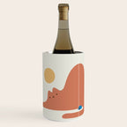 Cat Landscape 118C: Purrfect Campsite C Wine Chiller Gallery Image 1