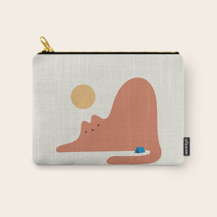 Cat Landscape 118C: Purrfect Campsite C Carry All Pouch Gallery Image 1