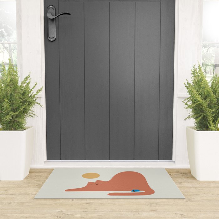 Cat Landscape 118C: Purrfect Campsite C Welcome Mat Gallery Image 3