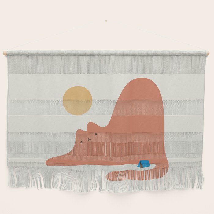 Cat Landscape 118C: Purrfect Campsite C Wall Hanging Gallery Image 1