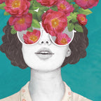 The optimist // rose tinted glasses Coffee Mug Gallery Image 2