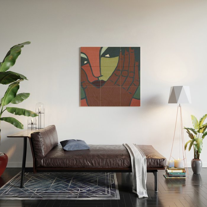Flustered Wood Wall Art Gallery Image 2
