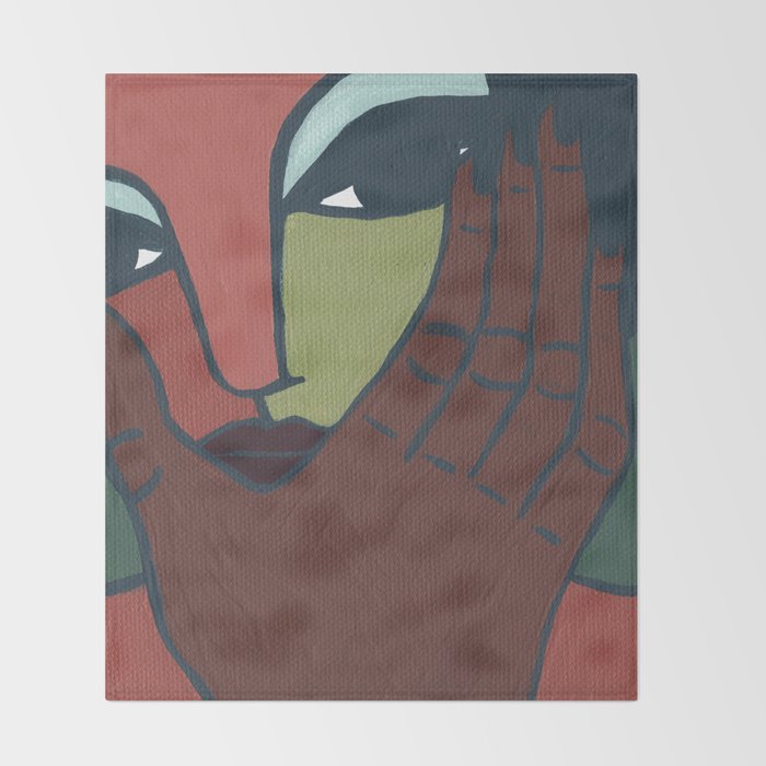 Flustered Throw Blanket Gallery Image 2