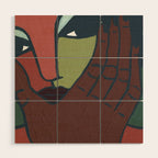 Flustered Wood Wall Art Gallery Image 1
