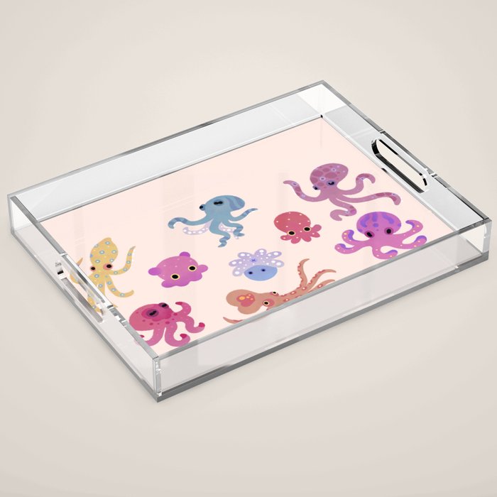 Octopus Acrylic Tray Gallery Image 1