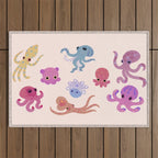 Octopus Outdoor Rug Gallery Image 1