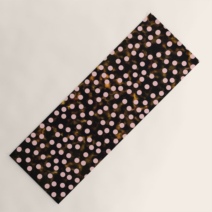 Scatter Dots Tortoise Yoga Mat Gallery Image 1