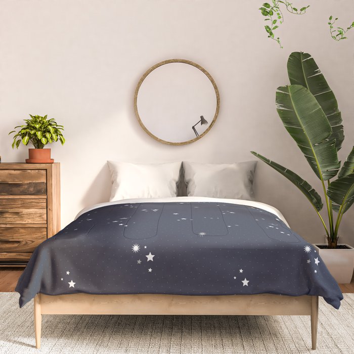 Starry Night Sky Comforter Gallery Image 3