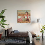 Relax Wood Wall Art Gallery Image 2