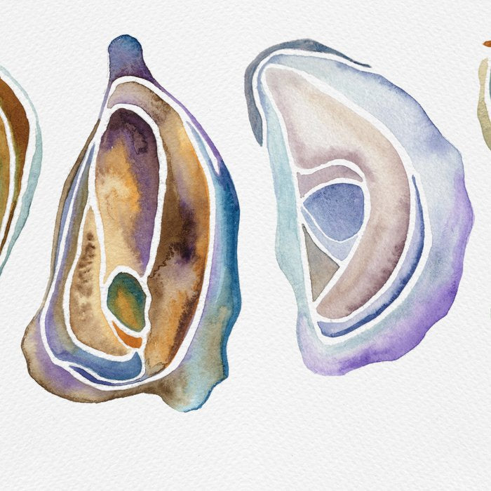 Watercolor Oysters Coffee Mug Gallery Image 2