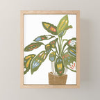 Scandinavian Plant Mini Art Print Gallery Image 1