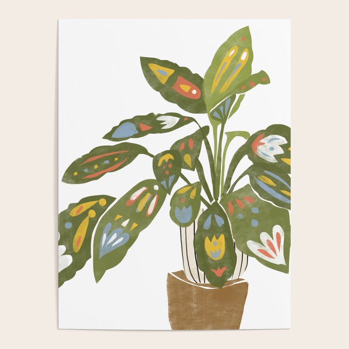 Scandinavian Plant Poster Gallery Image 1