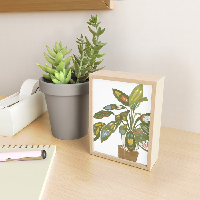 Scandinavian Plant Mini Art Print Gallery Image 2