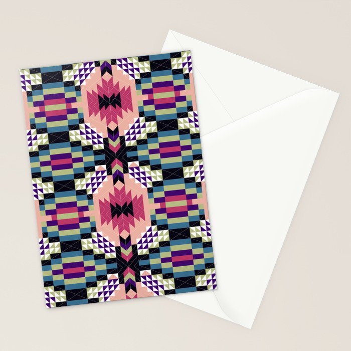 MP Tribal geometric B Stationery Card Gallery Image 2