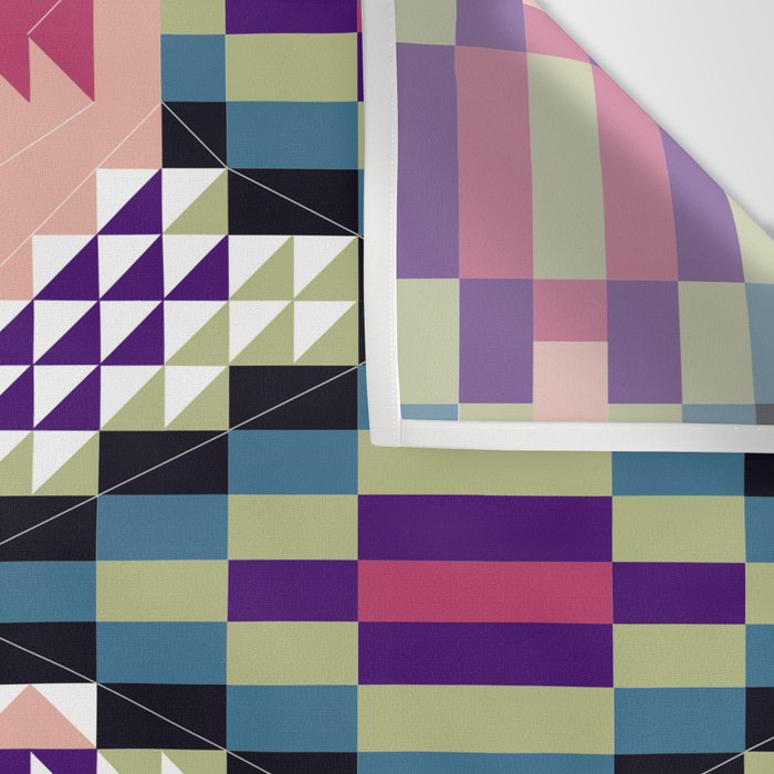 MP Tribal geometric B Wall Tapestry Gallery Image 3