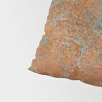 Vintage Rust Copper Pillow Sham Gallery Image 4