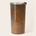Vintage Rust Copper Travel Mug Gallery Image 2
