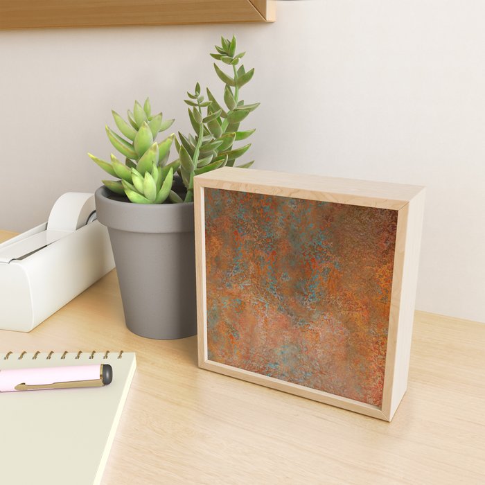 Vintage Rust Copper Mini Art Print Gallery Image 2