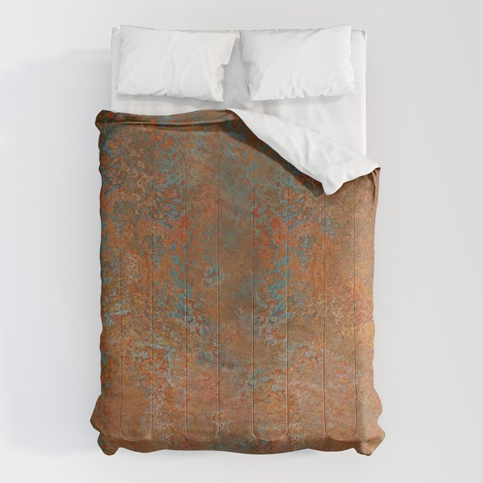 Vintage Rust Copper Comforter Gallery Image 1
