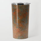 Vintage Rust Copper Travel Mug Gallery Image 1