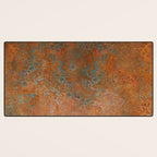 Vintage Rust Copper Desk Mat Gallery Image 3
