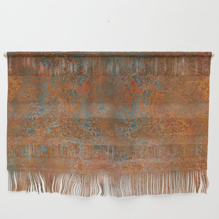 Vintage Rust Copper Wall Hanging Gallery Image 1