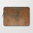 Vintage Rust Copper Laptop Sleeve Gallery Image 1
